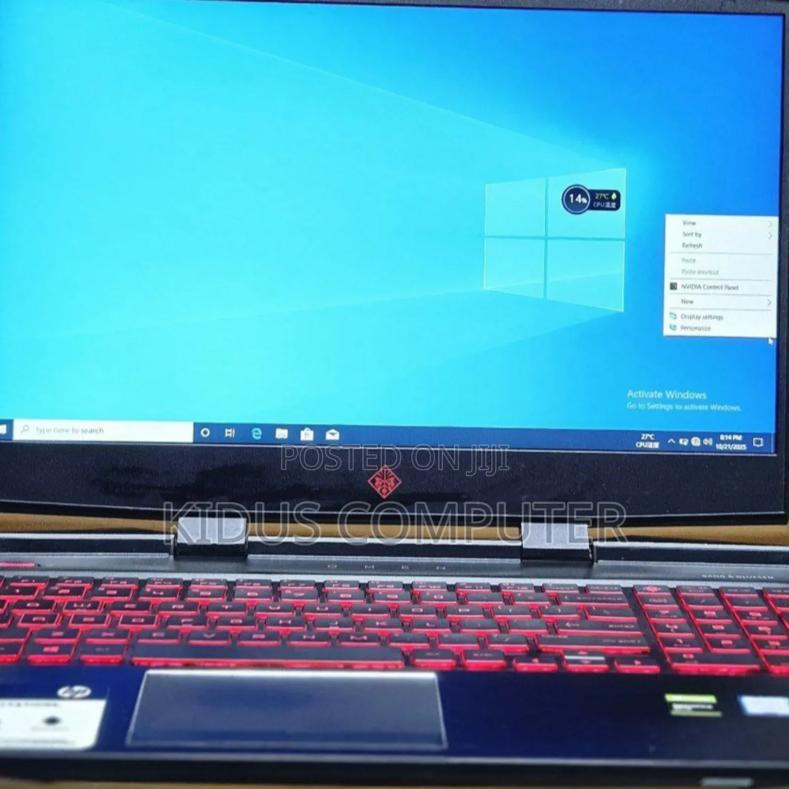 New Laptop HP Omen X 16GB Intel Core I5 SSD 512GB