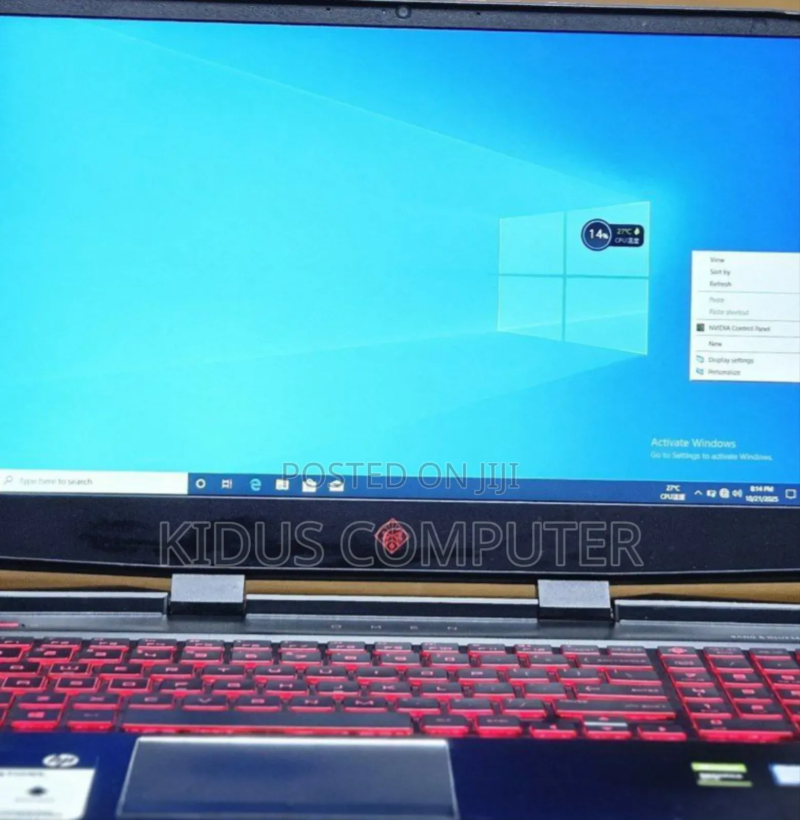 New Laptop HP Omen X 16GB Intel Core I5 SSD 512GB