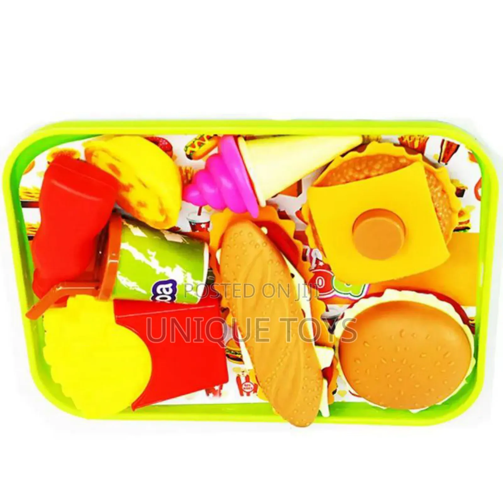 Pretend Play Fast Food Set