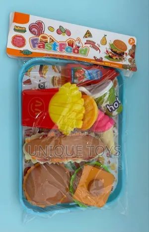 Pretend Play Fast Food Set