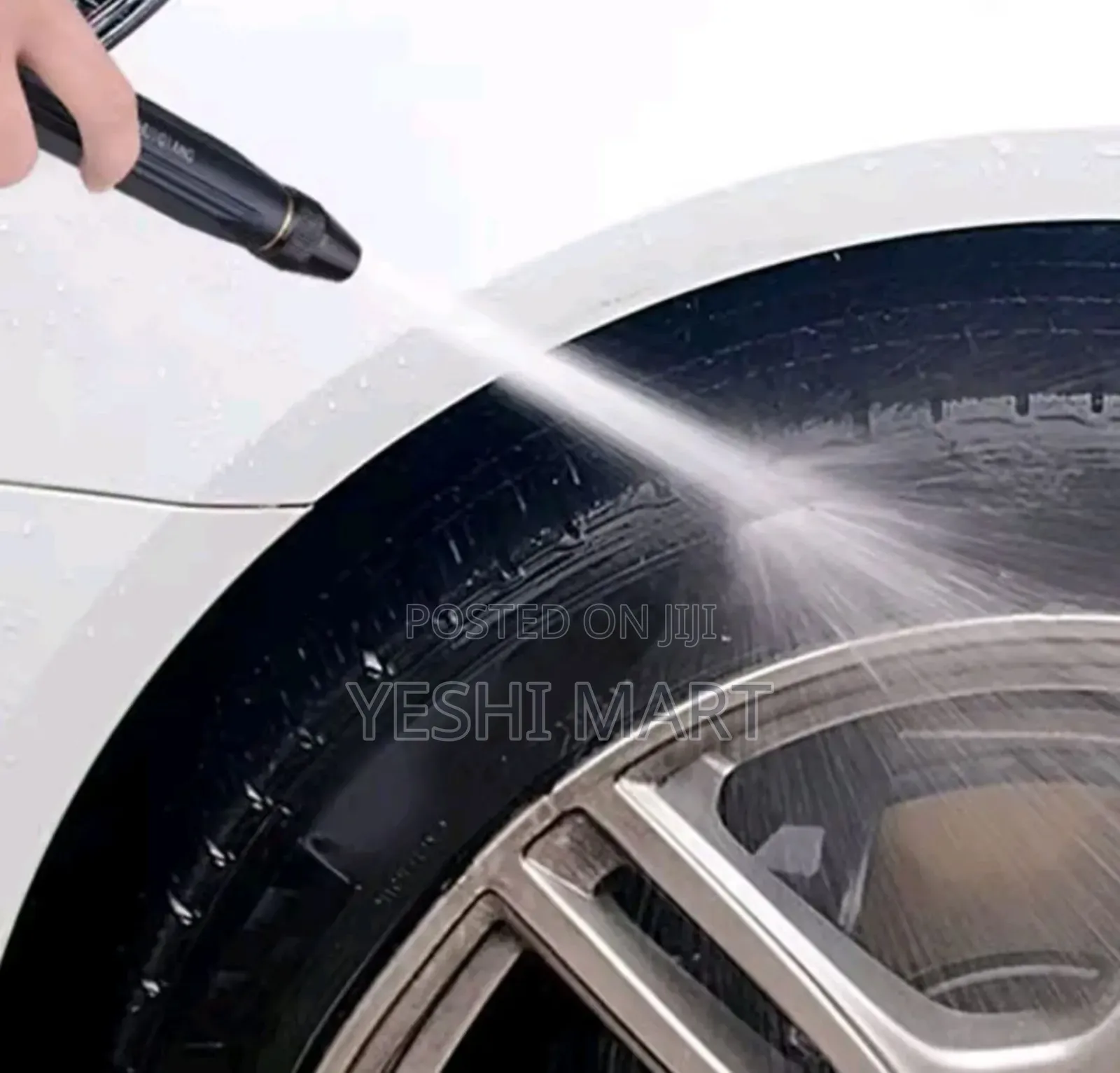 High Pressure Washer Spray Gun, Adjustable Metal Nozzle, Plastic Car