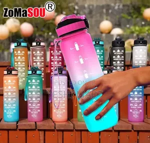 Photo - Large Capacity Pc Water Bottle, Resistant To Falling And Not Easy To