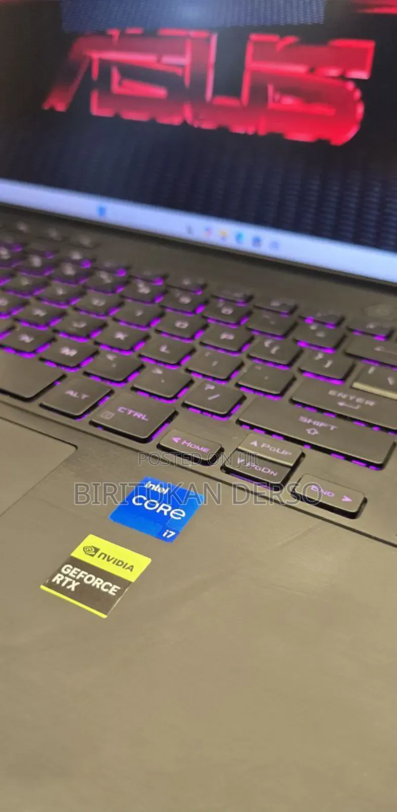 New Laptop Asus 16GB Intel Core I7 SSD 512GB