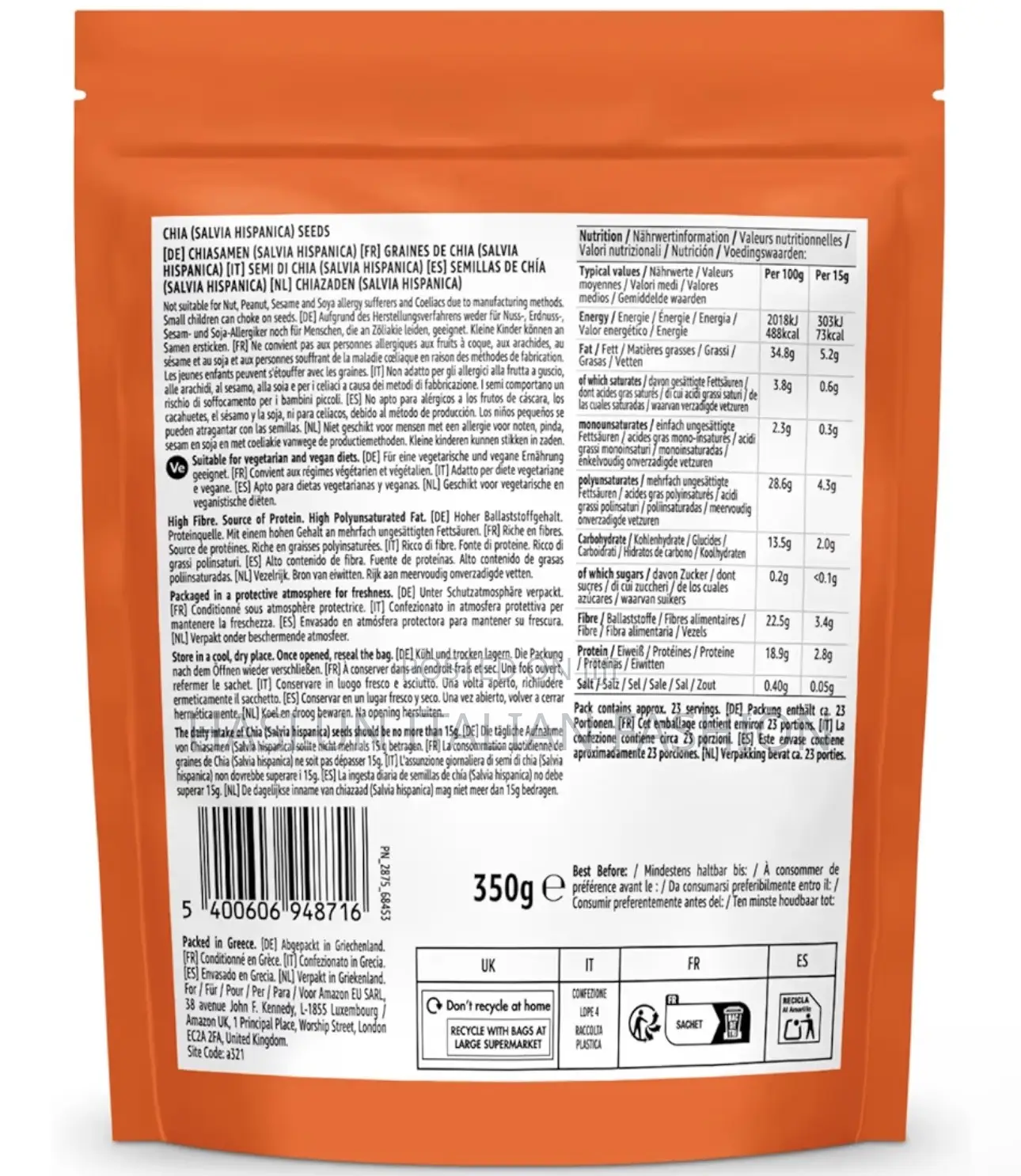 Natural Amazon Chia Seed