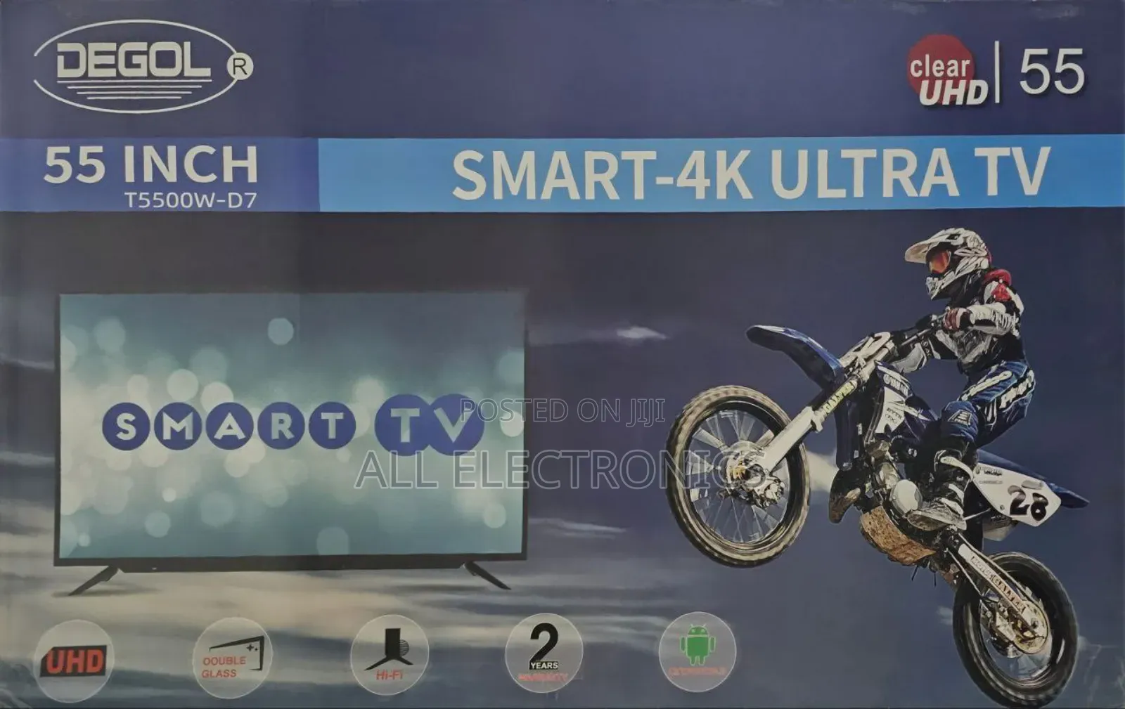 Degol"55"Smart Tv Degol Tv