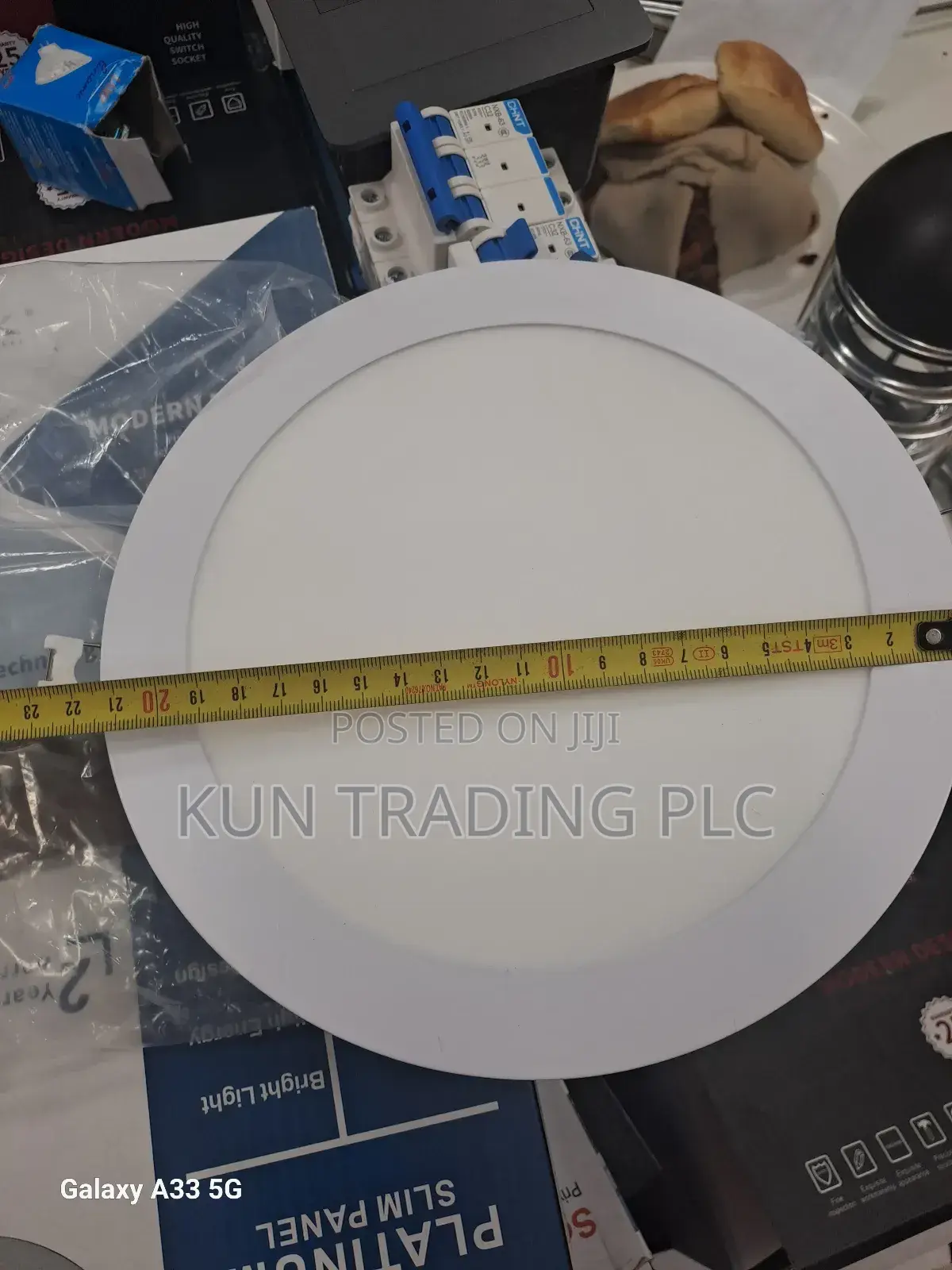 Flush Monuted (ተቀባሪ) Panel Light 18watt