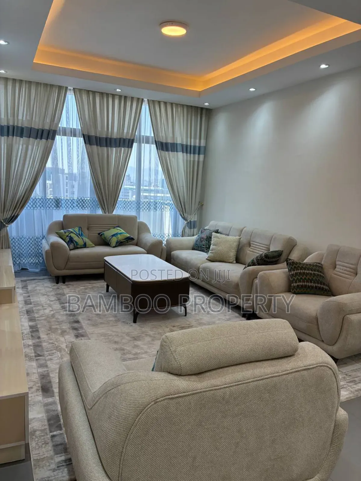 Furnished 3bdrm Apartment in Bole for rent