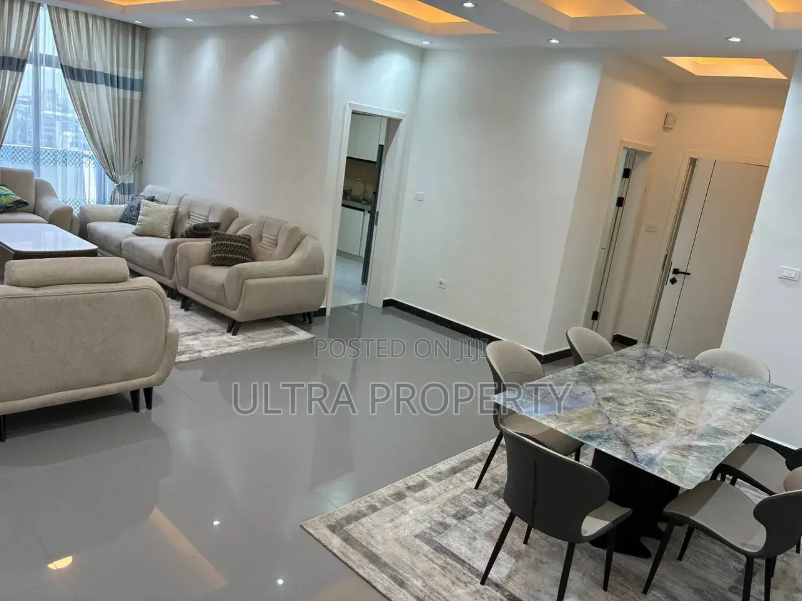 Furnished 3bdrm Apartment in Bole for rent