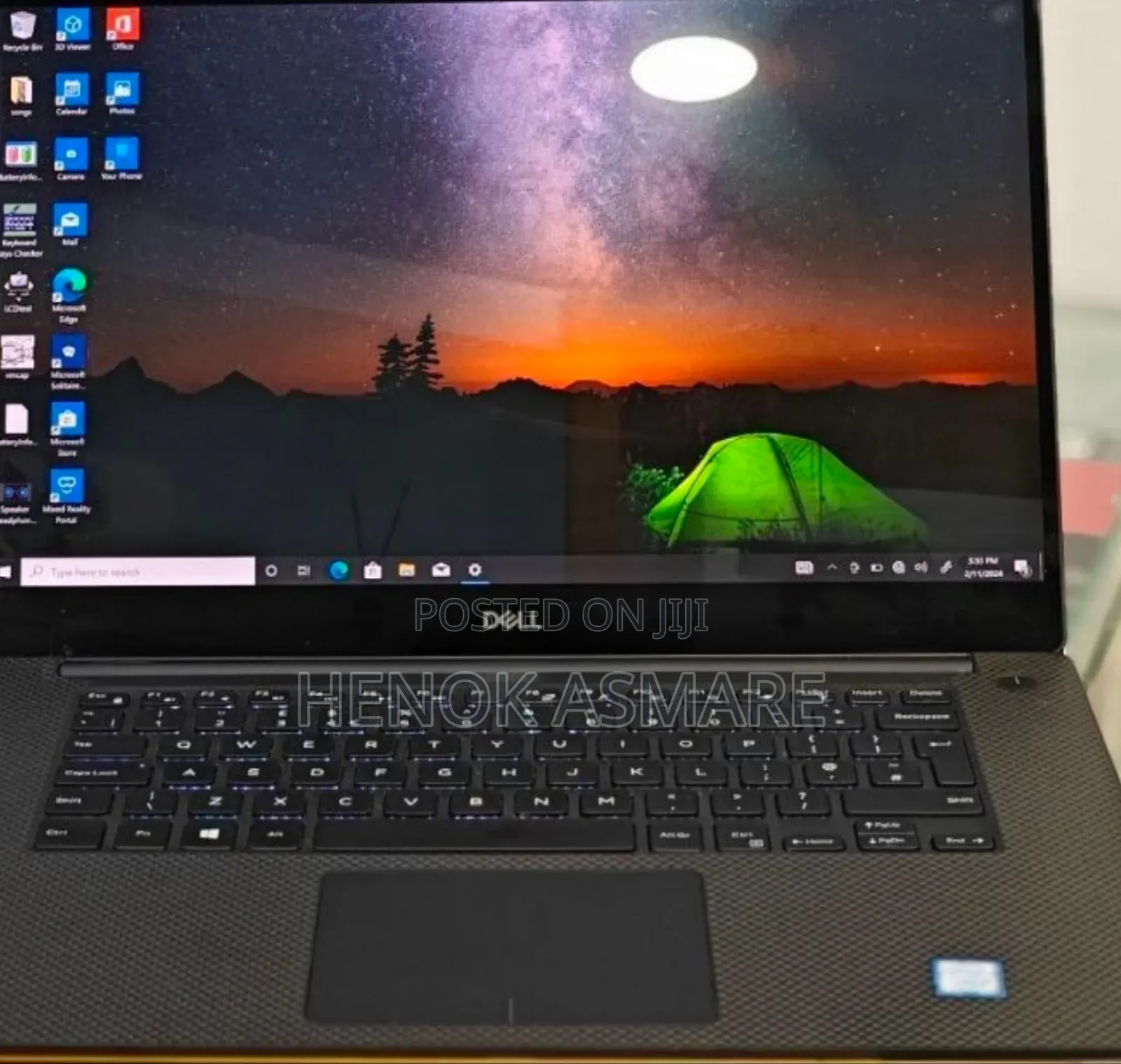 New Laptop Dell Precision 5540 16GB Intel Core I9 SSD 512GB