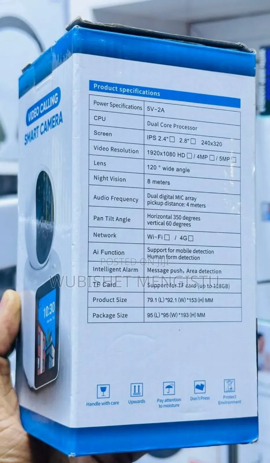 Video Calling Smart Camera – Hd Home Security Monitor