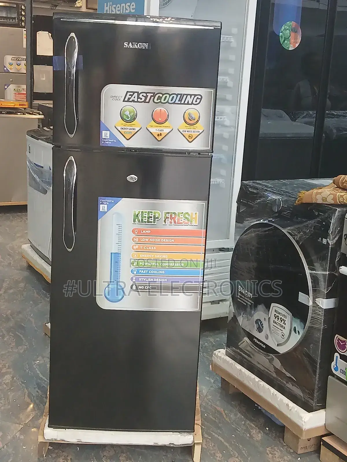 Sakon Refrigerator 310 Remains Frozen