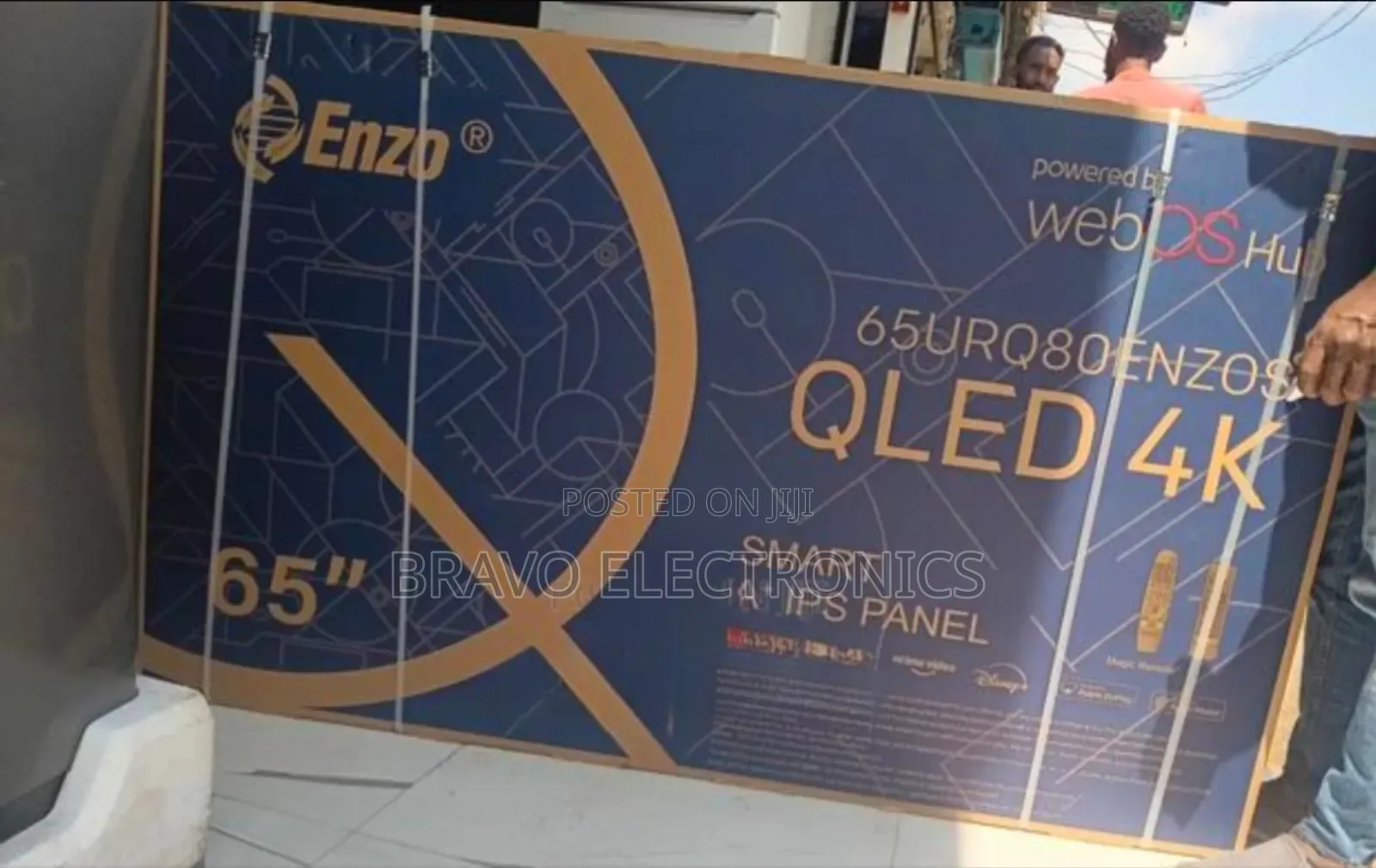  Enzo 65" Qled Smart Tv – Stunning Clarity, 2025 Model! 