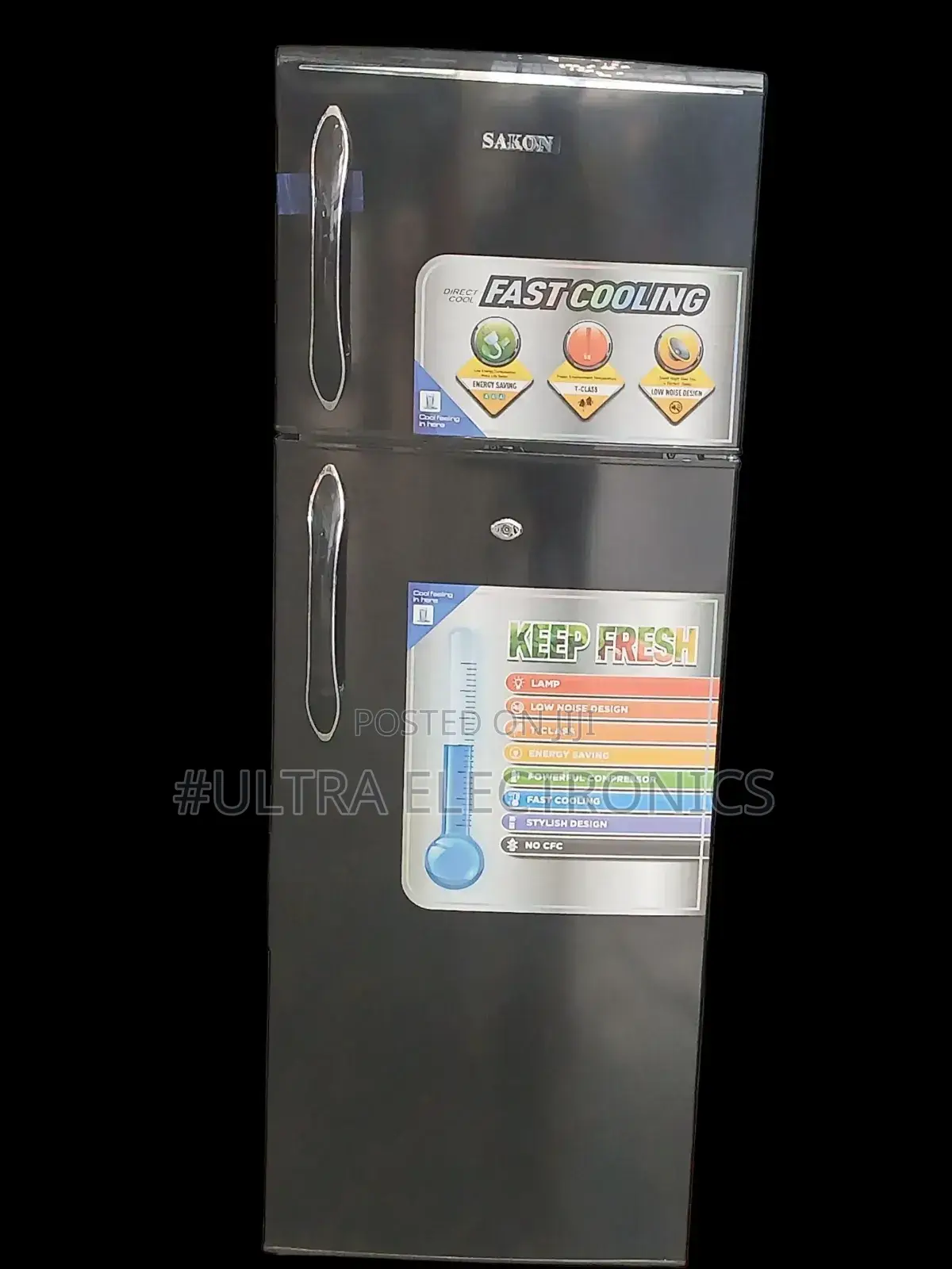 Sakon Refrigerator 310lpowerful Comprosser