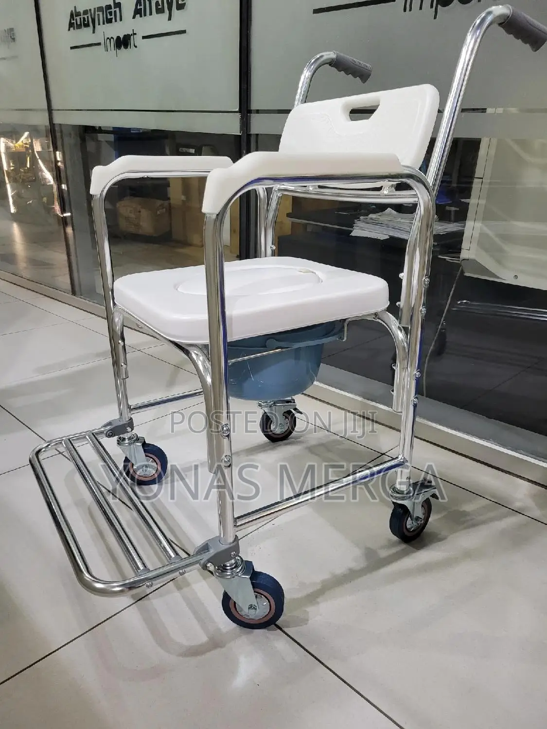 High-Quality Aluminum Commodo Chair乃፰toilet Chair狍₱ Capacity:150kg