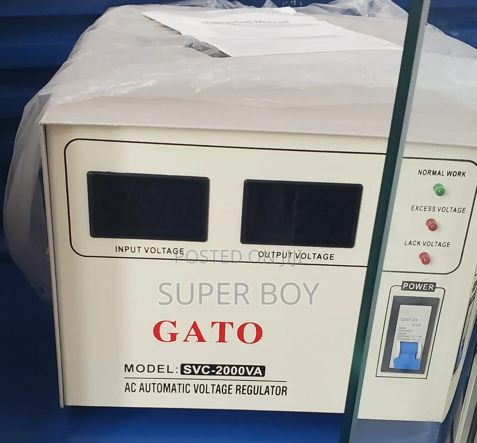 Stablizer / ኃይል መቆጣጠሪያ