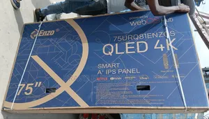  Enzo 75" Qled Smart Tv – Giant Experience, 2025 Model! 