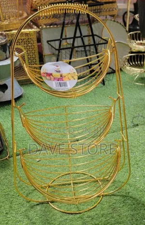 3 Layer Stainless Still Fruit Basket