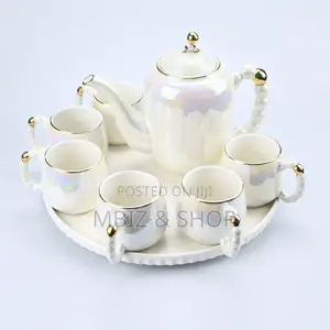 8 Set Ceramic Milk and Tea Sets