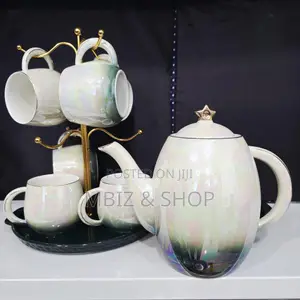 8 Set Ceramic Milk and Tea Sets