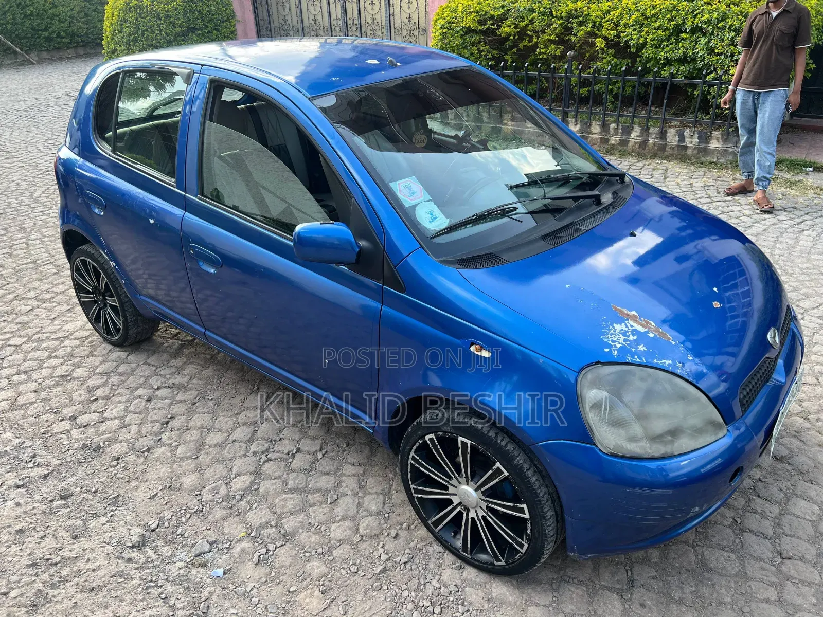 Toyota Vitz 2001 Blue