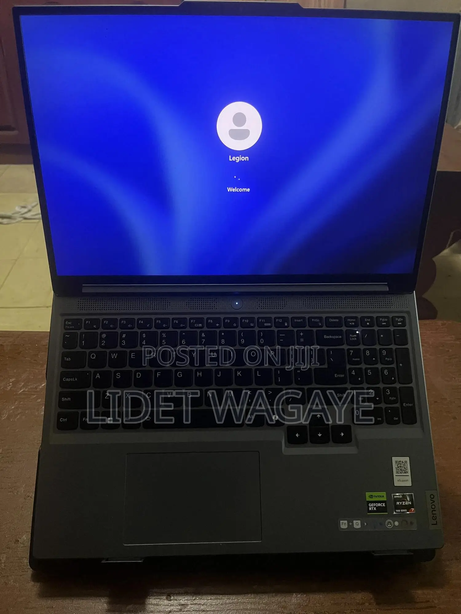 New Laptop Lenovo Legion 5 16GB AMD Ryzen 7 SSD 1T