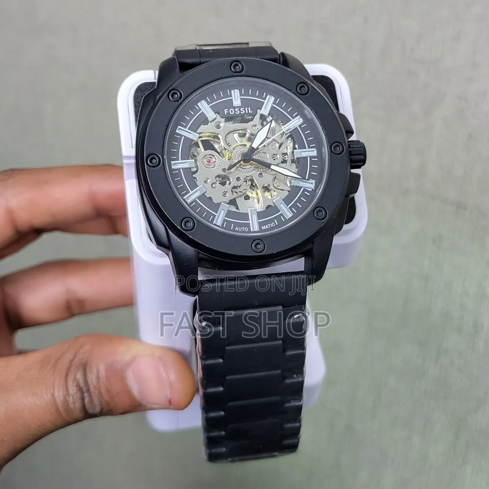 Fossil Black Automatic Men's Watch