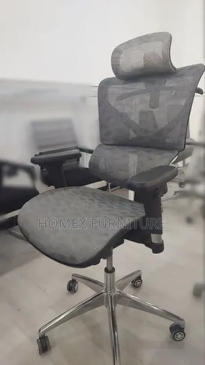 Photo - High-Back Ergonomic Office Chair – Supportive Stylish