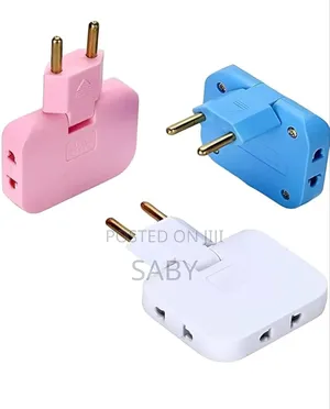 2pcs 3in1 Rotatable Outlet Extender