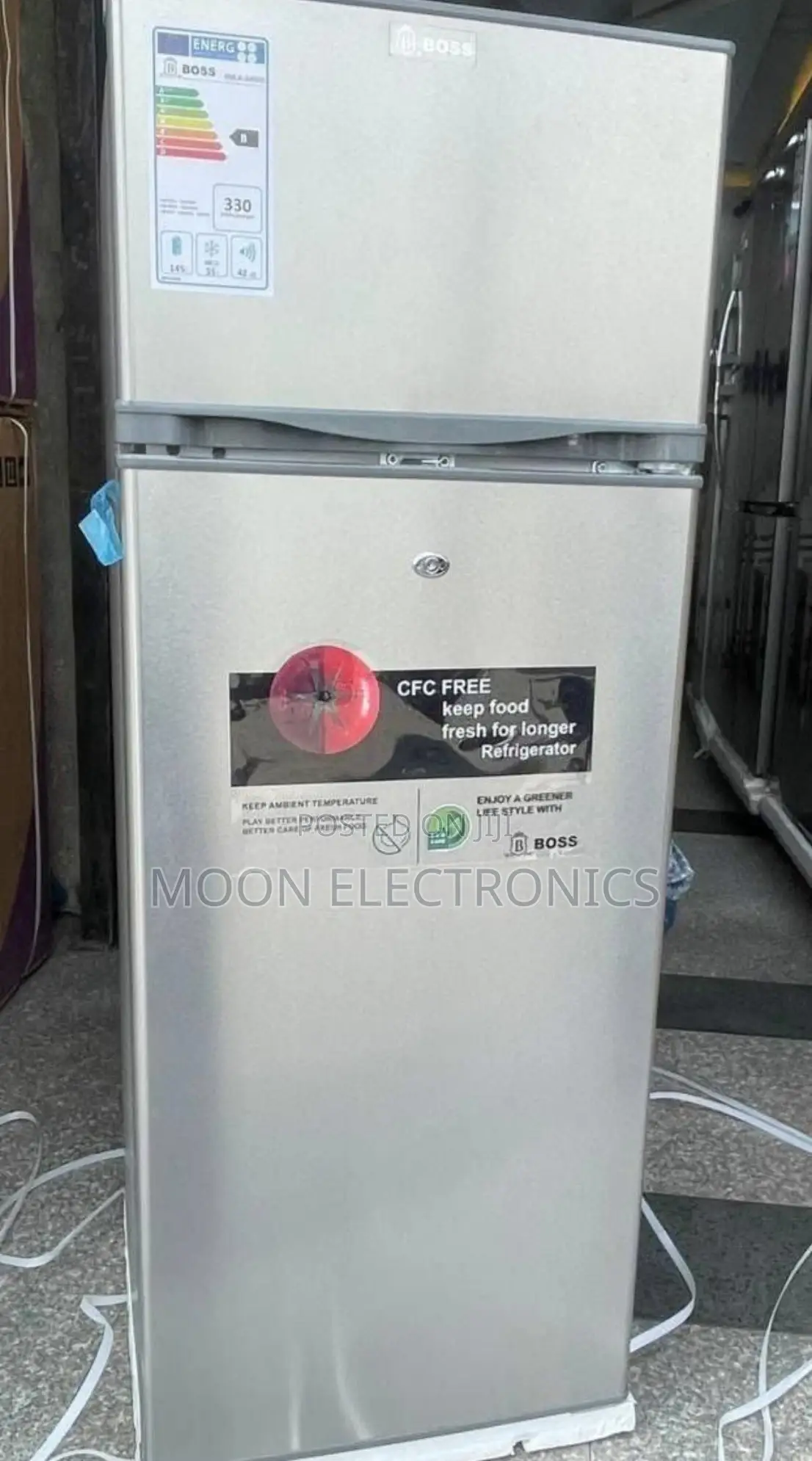 Boss 350 L Refrigerator – Spacious, Smart Reliable Cooling!