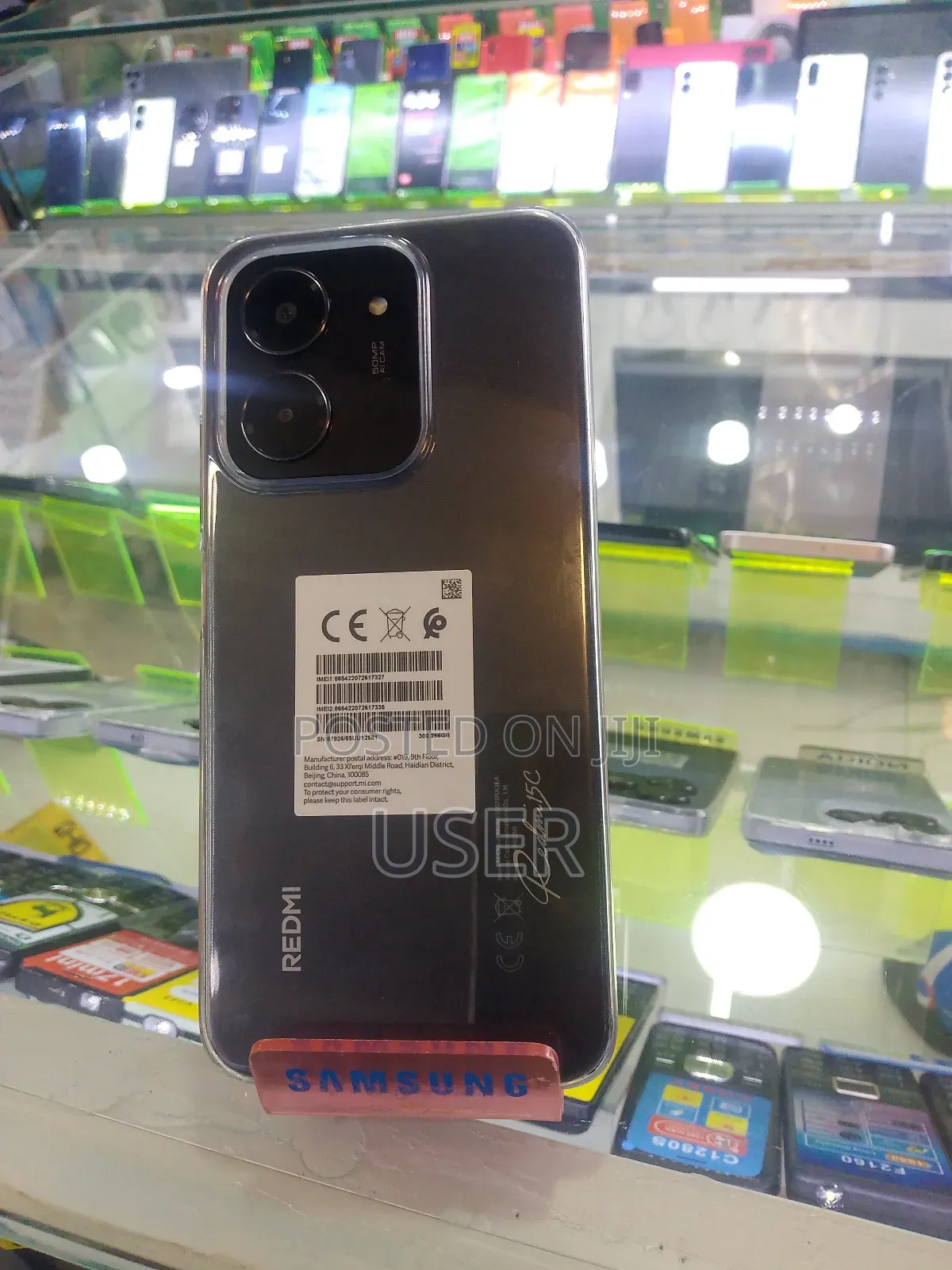 New Xiaomi Redmi 15C 4G 256 GB Black