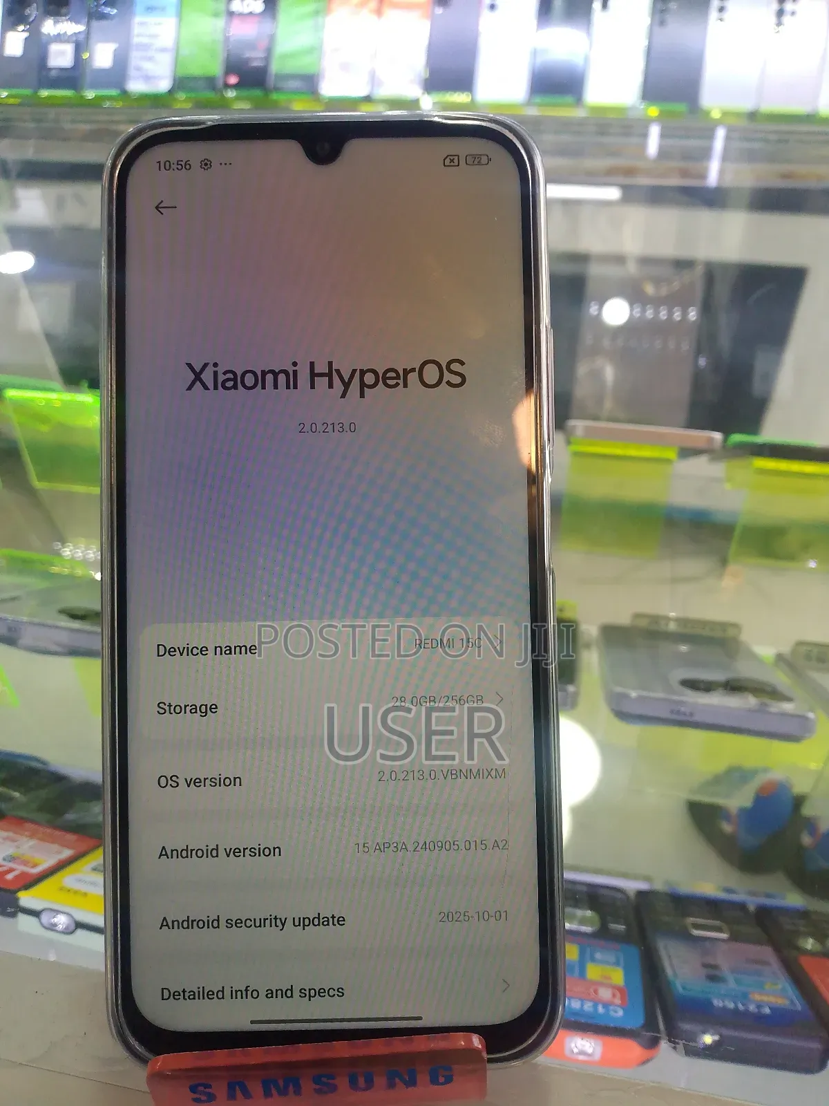 New Xiaomi Redmi 15C 4G 256 GB Black