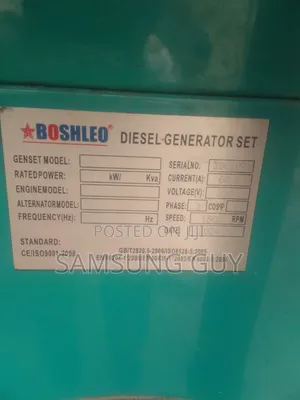 Photo - Boshleo G3-35 Diesel Generator