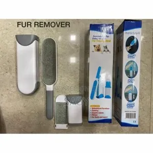 Pet Fur Remover With Self-Cleaning Base