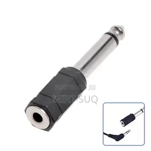 Photo - 6.35mm Audio Stereo Plug to 3.5mm Jack Adapter