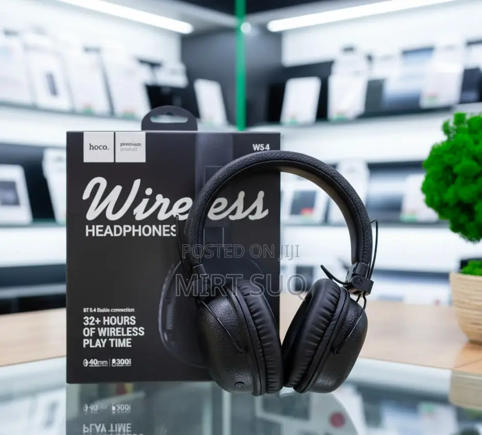 Hoco Wireless Headphones Wireless Headphones W64 Black