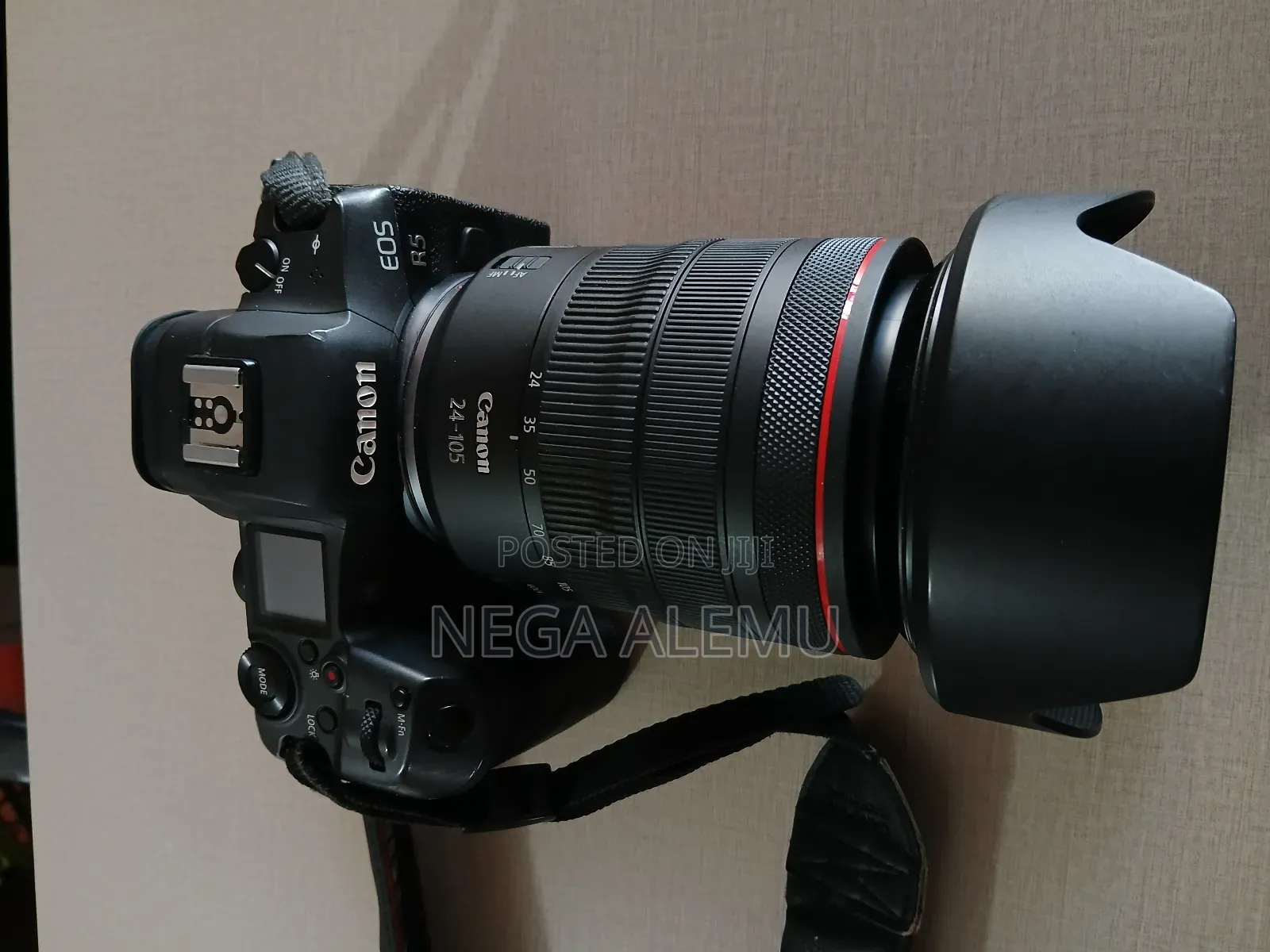 Canon R5 24_ 105 Red Ring Lens