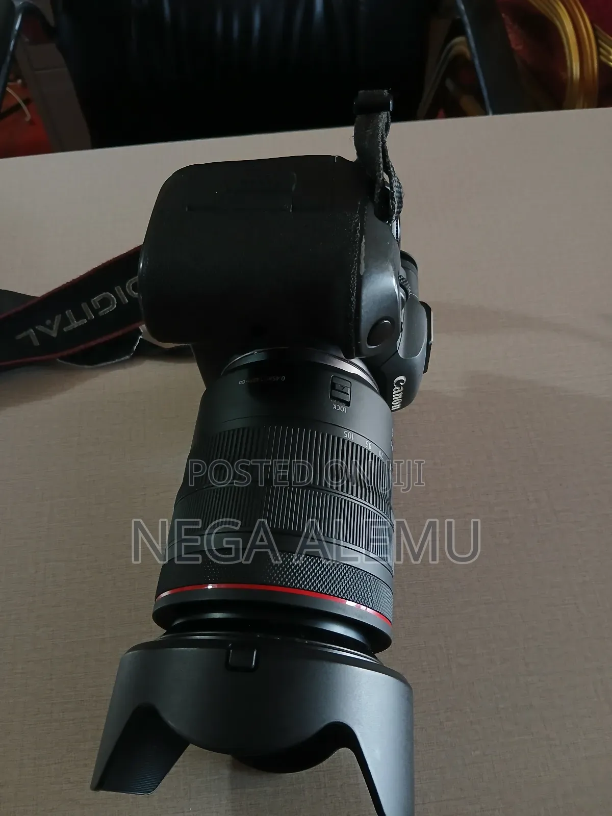 Canon R5 24_ 105 Red Ring Lens