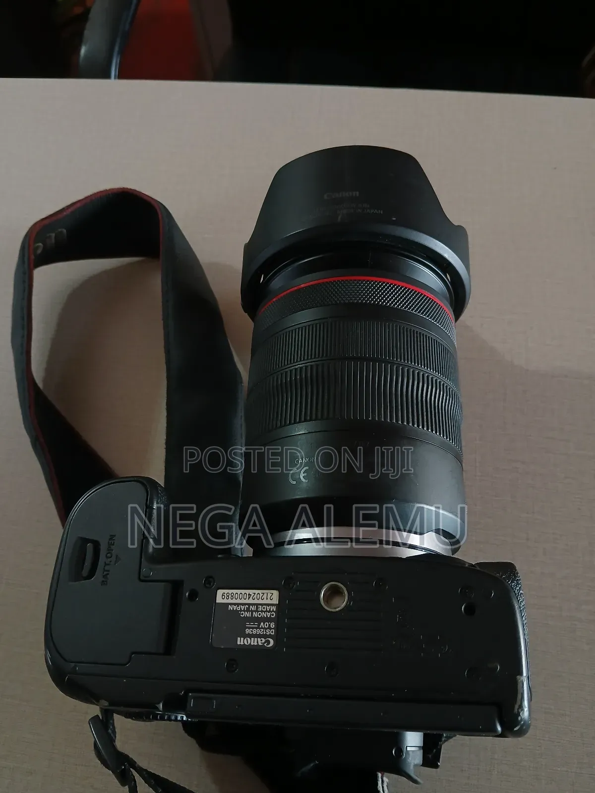 Canon R5 24_ 105 Red Ring Lens