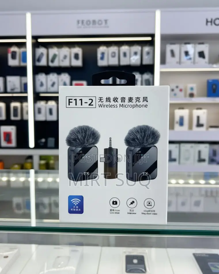 F11-2 Dual Wireless Microphone