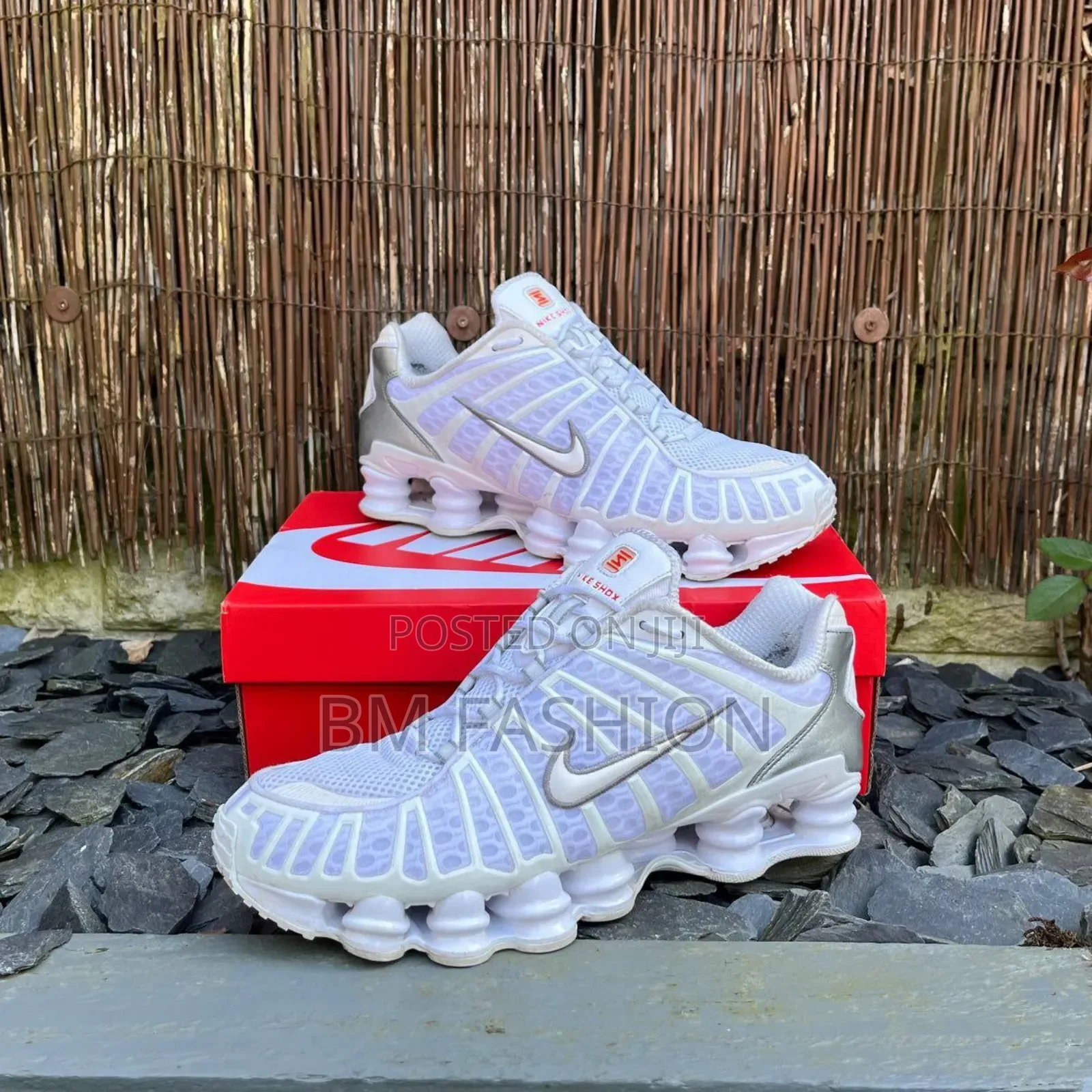 Brand New White Nike Shox Tl Sneakers
