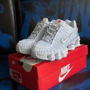 Brand New White Nike Shox Tl Sneakers