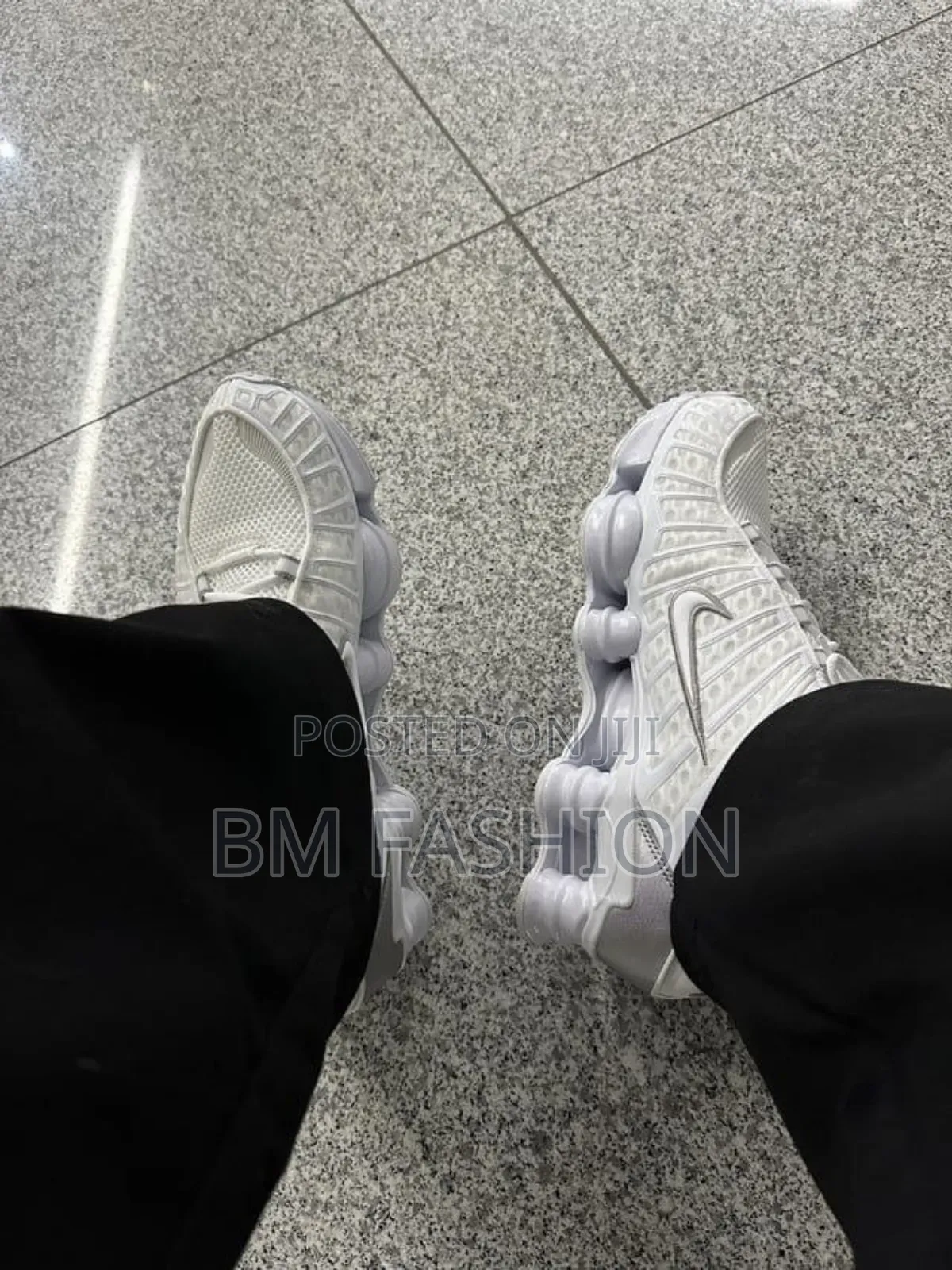 Brand New White Nike Shox Tl Sneakers