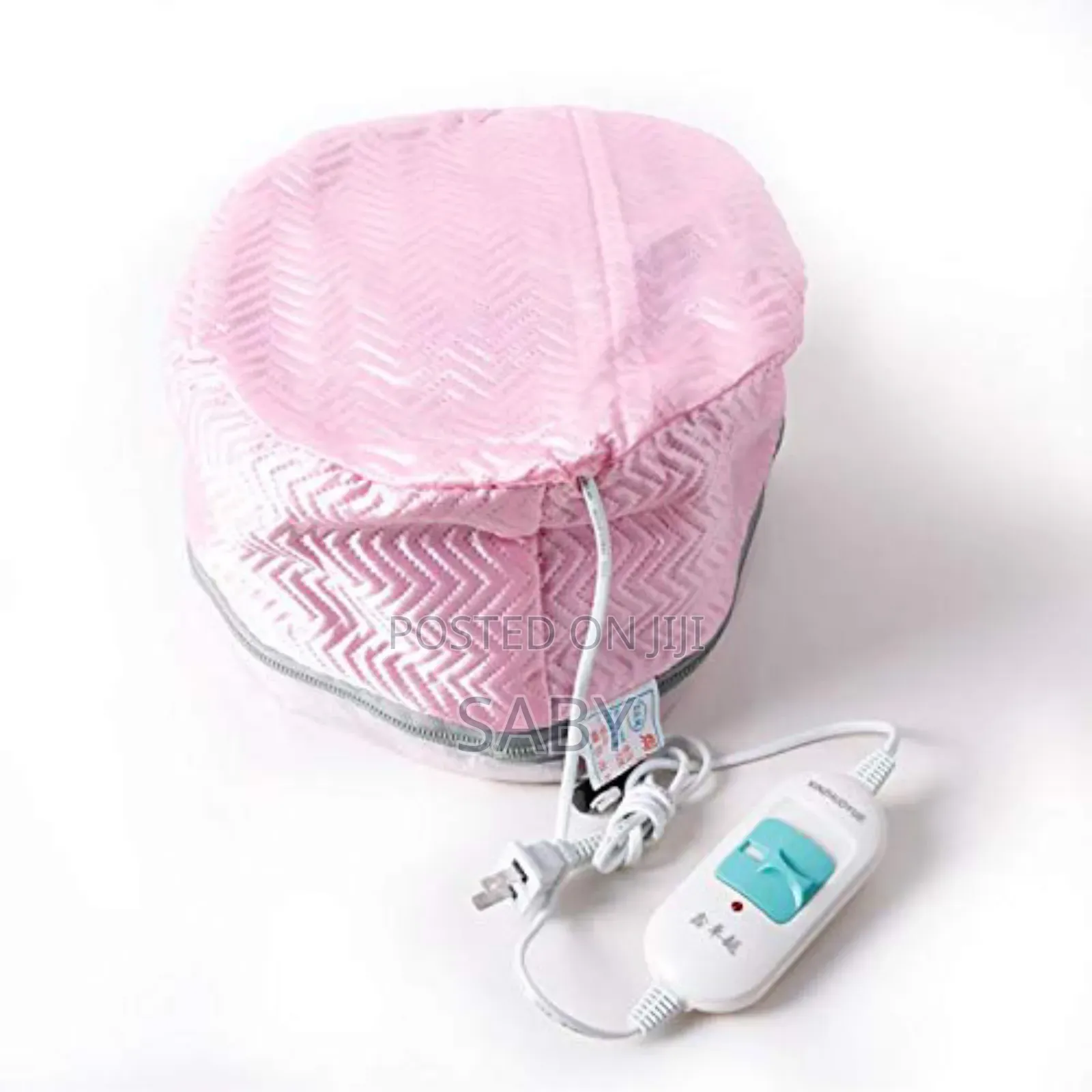 Pink Hair Thermal Treatment Beauty Steamer Cap