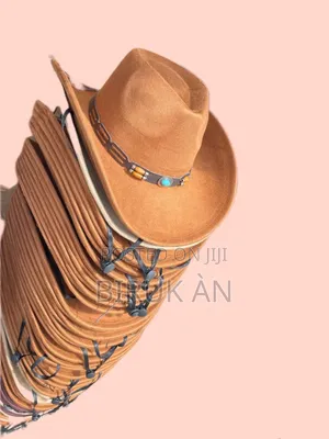 Classic Western Cowboy Hat - Premium Suede Style