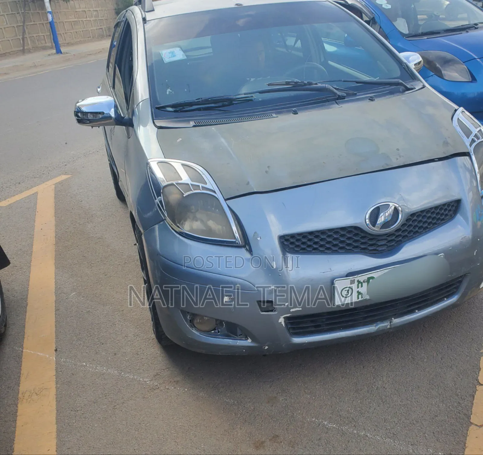 Toyota Yaris 2010 Blue