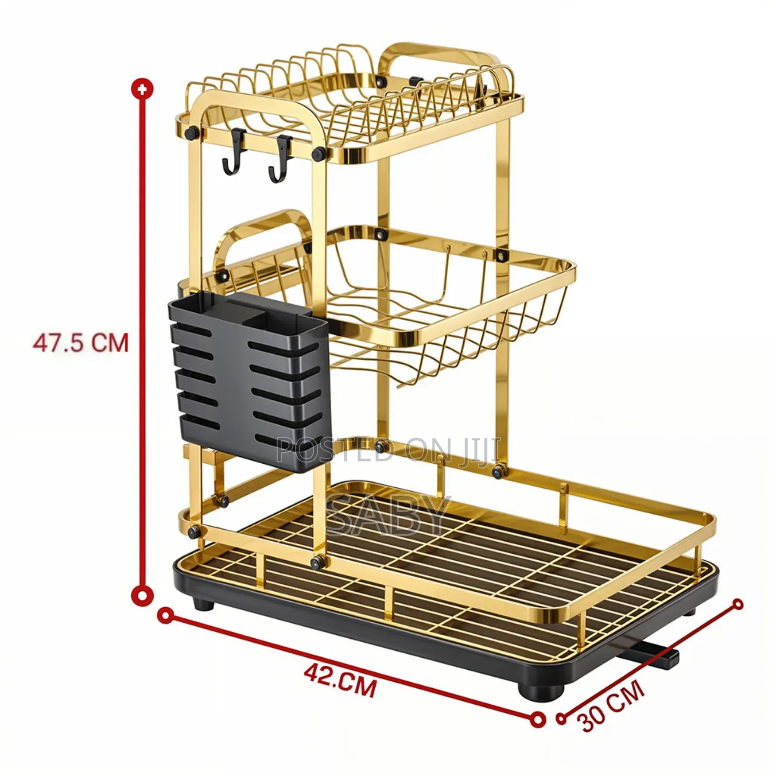 3 Level Plate Drying Rack