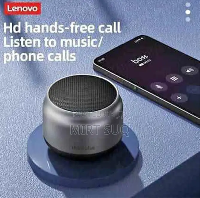 Lenovo Bluetooth Portable Hi-Fi Bluetooth Wireless Speaker
