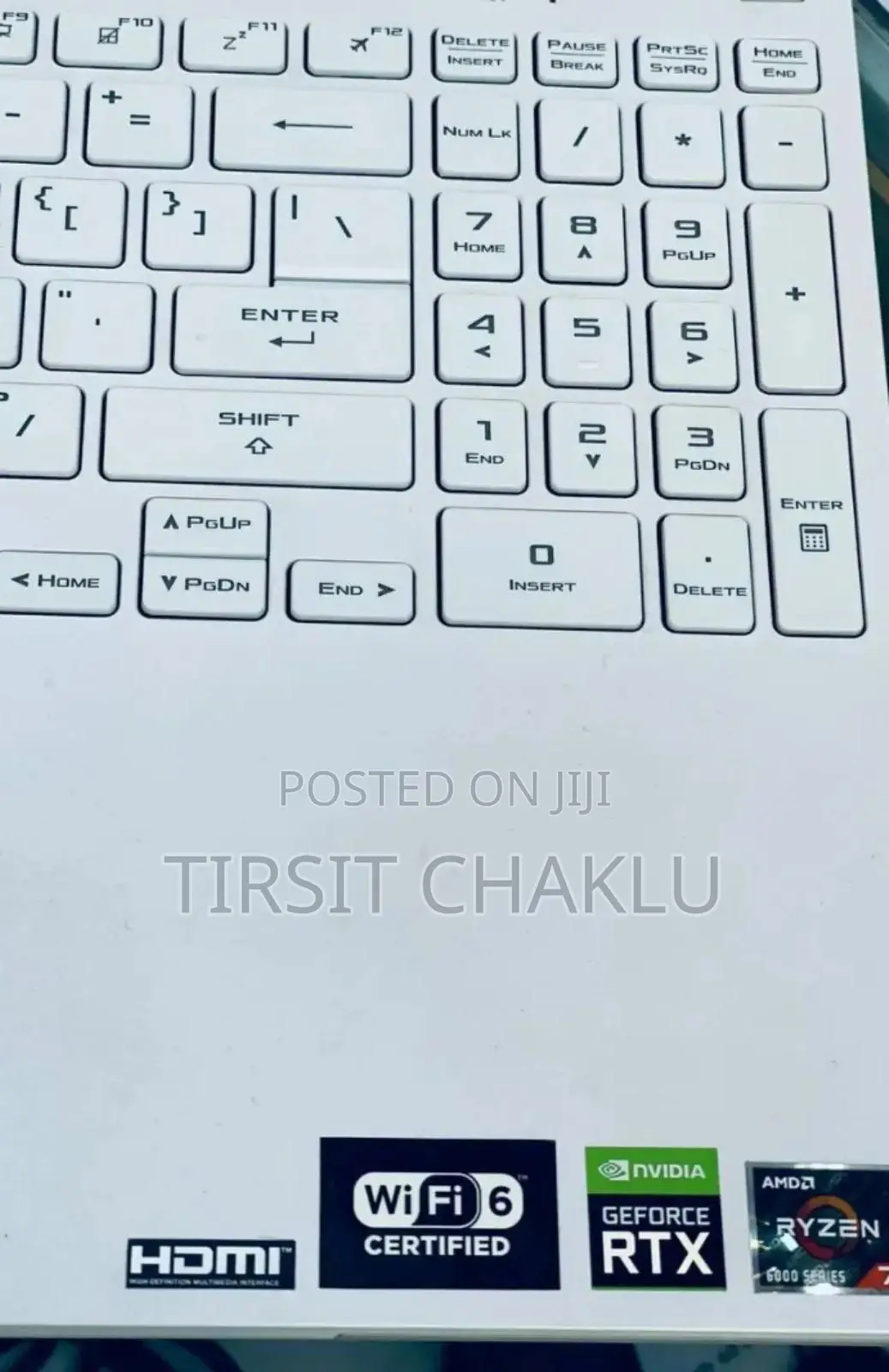 New Laptop Asus TUF Gaming A15 16GB AMD Ryzen 7 SSD 512GB