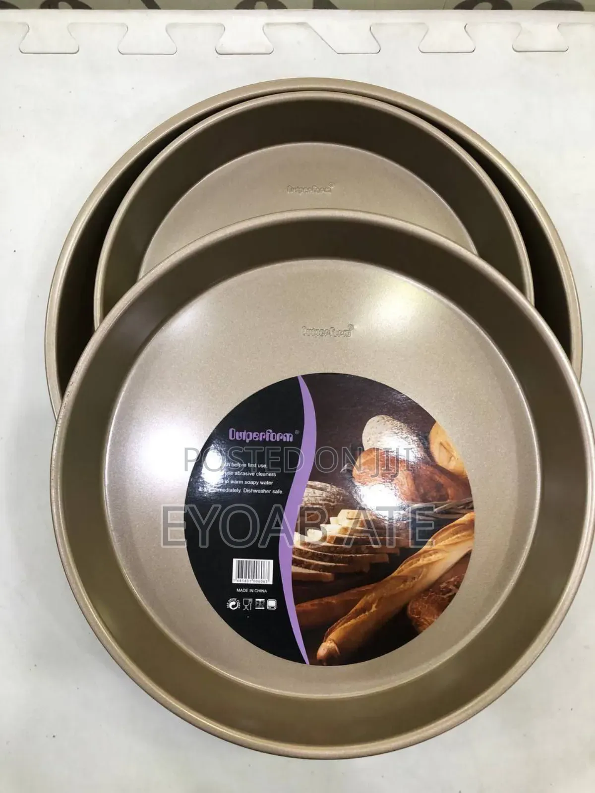 3pcs Hotchef Granite Non-Stick Oven Tray