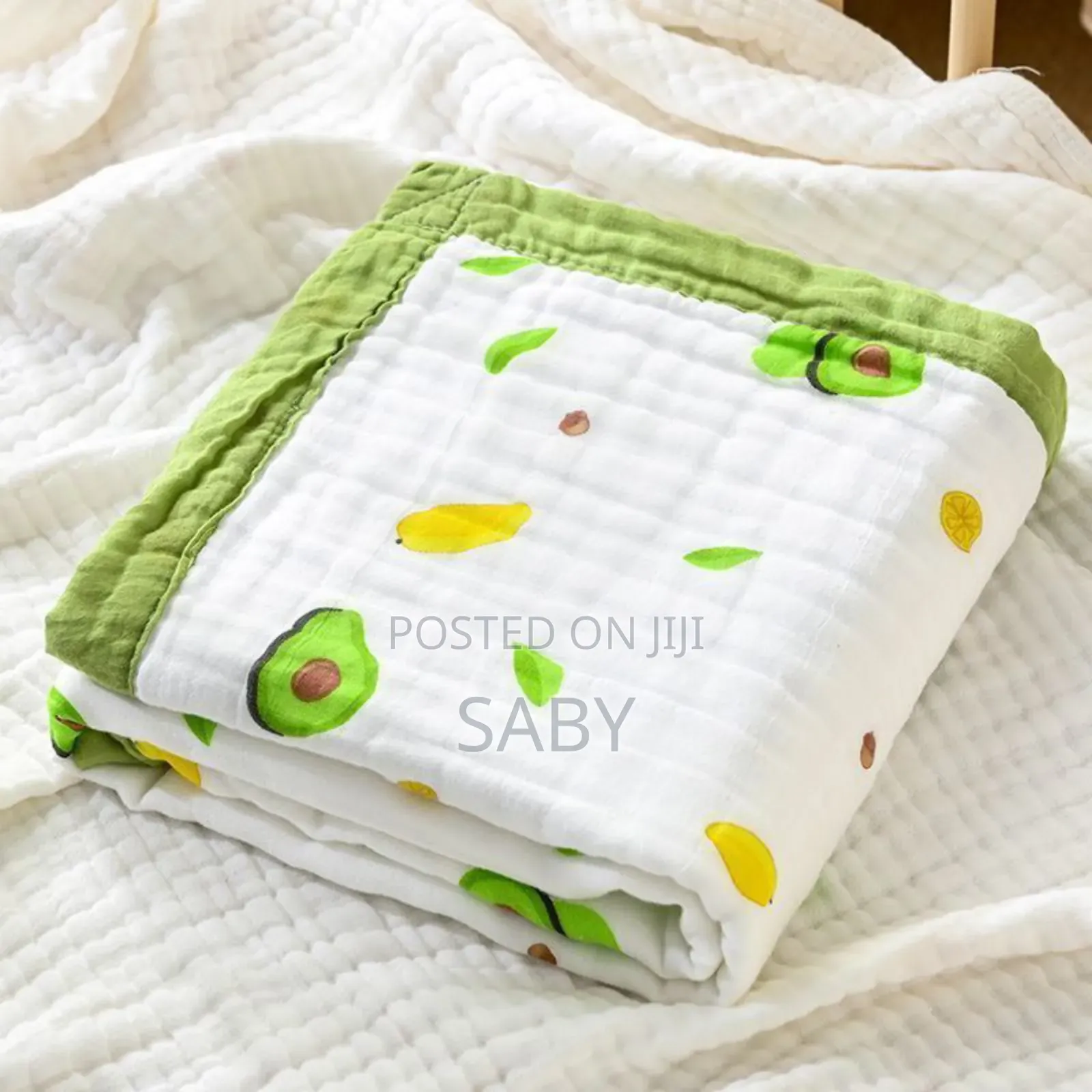 100% Cotton Six-Layer Gauze Baby Towel Size 110x110cm